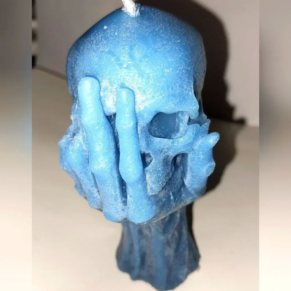 Hand crafted limited edition from our raging skull candle collection